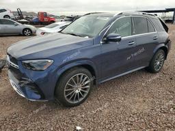 MERCEDES-BENZ GLE 450E 4 2024 blue  hybrid engine 4JGFB4GB4RB040565 photo #2