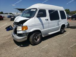 DODGE RAM VAN B1 2000 white  gas 2B6HB11X6YK173485 photo #2