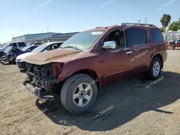 NISSAN ARMADA SV 2011 red 4dr spor gas 5N1AA0ND7BN608225 photo #2