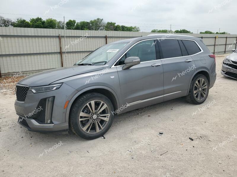 CADILLAC XT6 PLATIN 2021 silver  gas 1GYKPFRS8MZ148307 photo #1