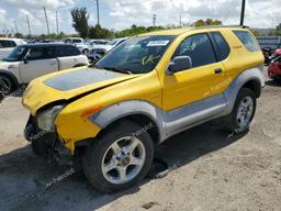 ISUZU VEHICROSS 2001 yellow 2dr spor gas JACCN57X517D01078 photo #2