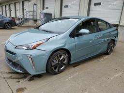 TOYOTA PRIUS NIGH 2022 turquoise  hybrid engine JTDKAMFU0N3167021 photo #2