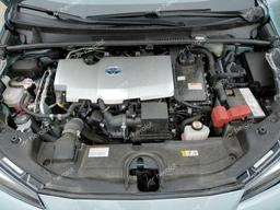 TOYOTA PRIUS NIGH 2022 turquoise  hybrid engine JTDKAMFU0N3167021 photo #4