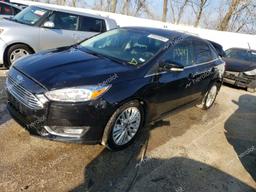 FORD FOCUS TITA 2017 black  gas 1FADP3J24HL244930 photo #2