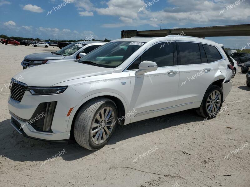 CADILLAC XT6 PLATIN 2021 white  gas 1GYKPERS7MZ198920 photo #1