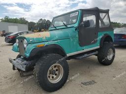 JEEP JEEP CJ7 1985 green  gas 1JCCM87A0FT171996 photo #2