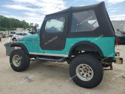 JEEP JEEP CJ7 1985 green  gas 1JCCM87A0FT171996 photo #3