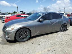 INFINITI G25 BASE 2011 gray sedan 4d gas JN1DV6AP3BM604108 photo #2