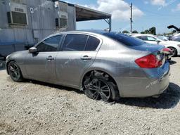 INFINITI G25 BASE 2011 gray sedan 4d gas JN1DV6AP3BM604108 photo #3