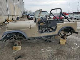 JEEP JEEP CJ7 1985 beige 2dr spor gas 1JCCF87E4FT127836 photo #2