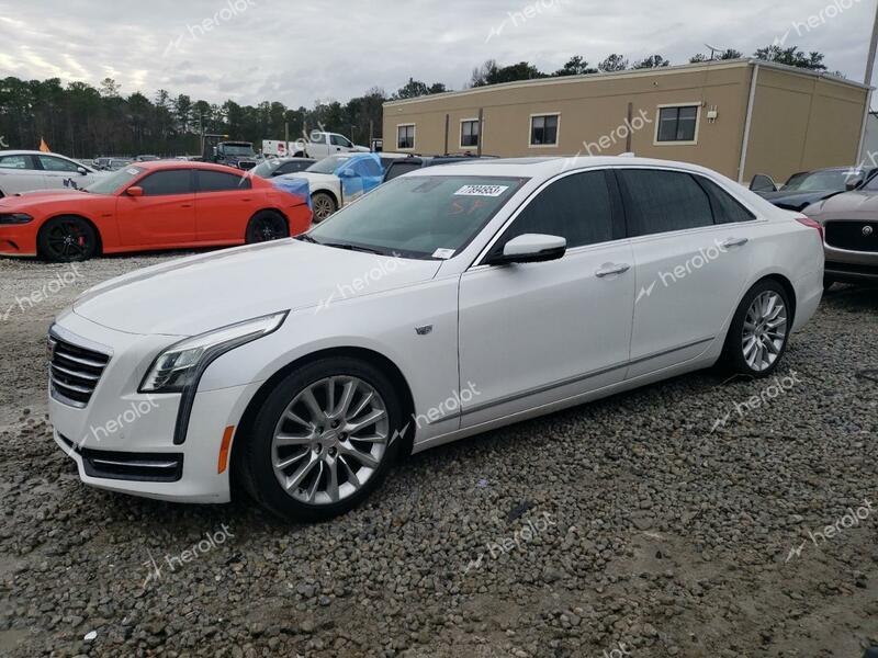 CADILLAC CT6 2016 white  gas 1G6KA5RX9GU167479 photo #1