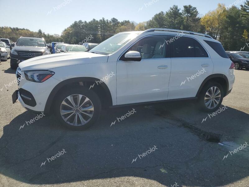 MERCEDES-BENZ GLE 350 4M 2020 white  gas 4JGFB4KB6LA121619 photo #1