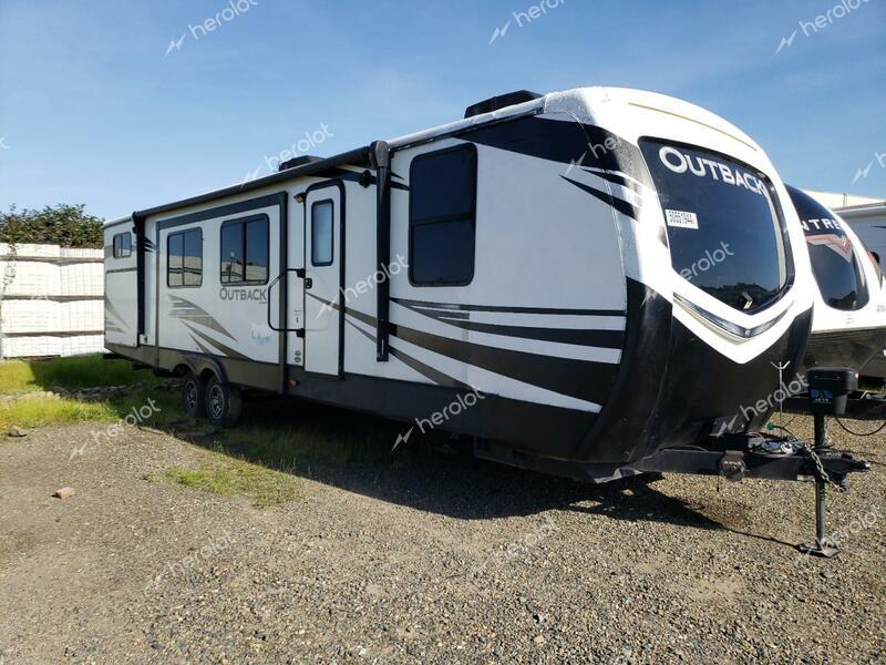 KYRV TRAILER 2019 white   4YDT34021KB452041 photo #1