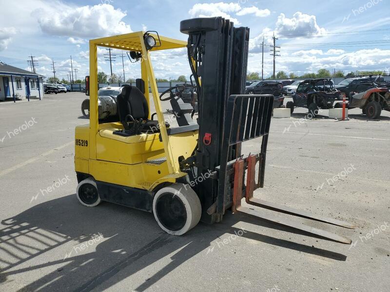 HYST FORKLIFT 2004 yellow   D187V10097V photo #1