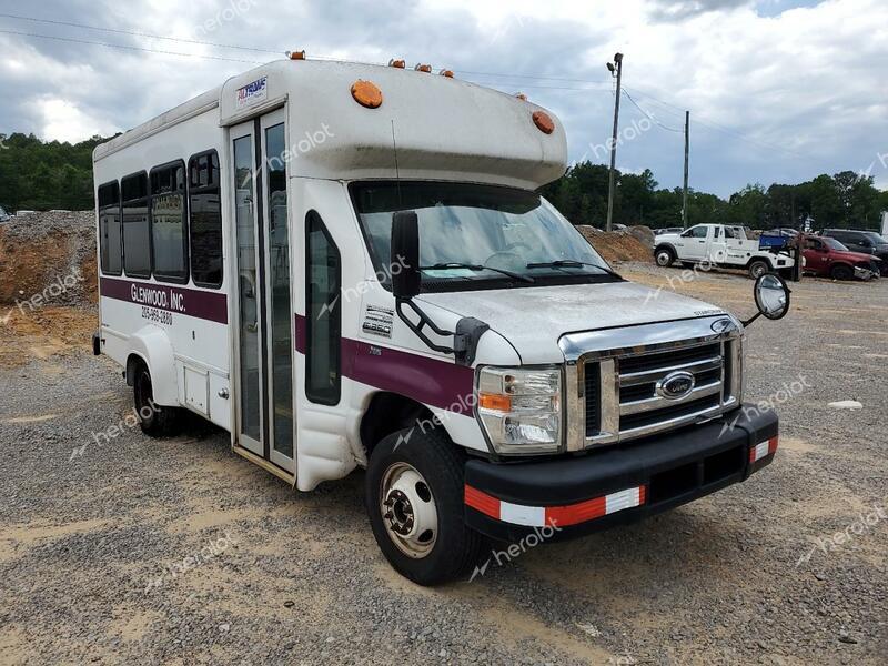 FORD ECONOLINE 2012 white  gas 1FDEE3FL5CDB11114 photo #1