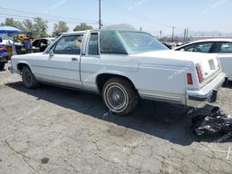 FORD LTD CROWN 1985 white  gas 1FABP42F6FZ117721 photo #3