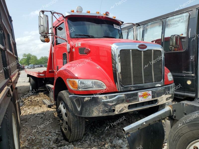 PETERBILT 337 2019 white  diesel 2NP2HJ7X9KM615039 photo #1