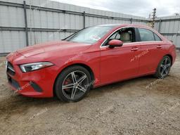 MERCEDES-BENZ A 220 2019 red  gas WDD3G4EB0KW017283 photo #2