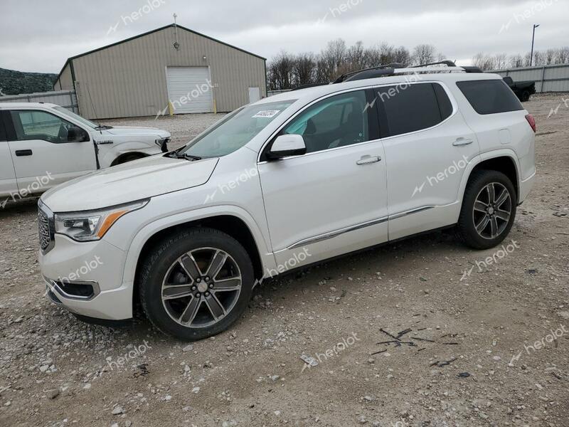 GMC ACADIA DEN 2017 white 4dr spor gas 1GKKNXLS4HZ219359 photo #1