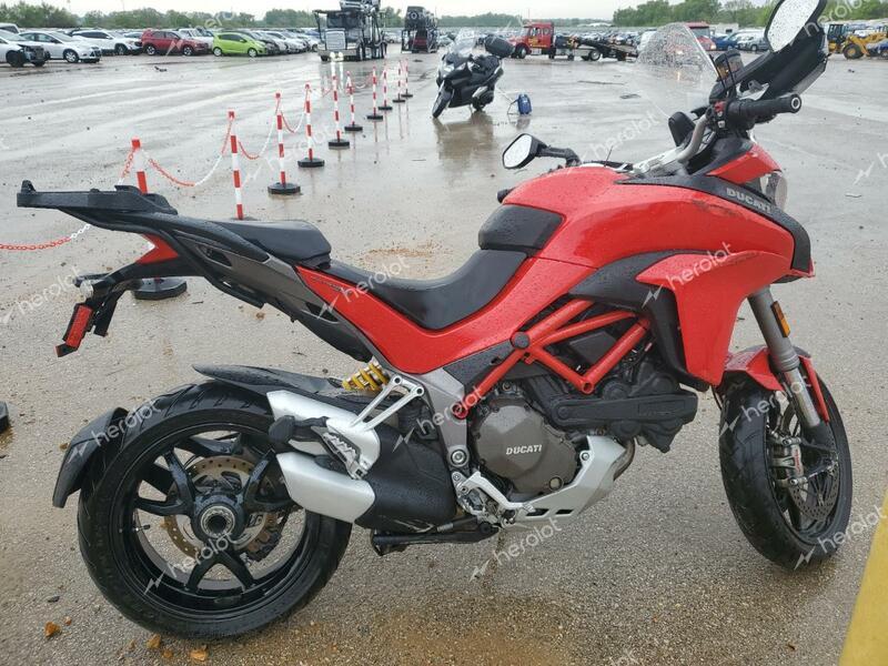 DUCATI MULTISTRAD 2015 red road/str gas ZDM12BWW8FB000707 photo #1