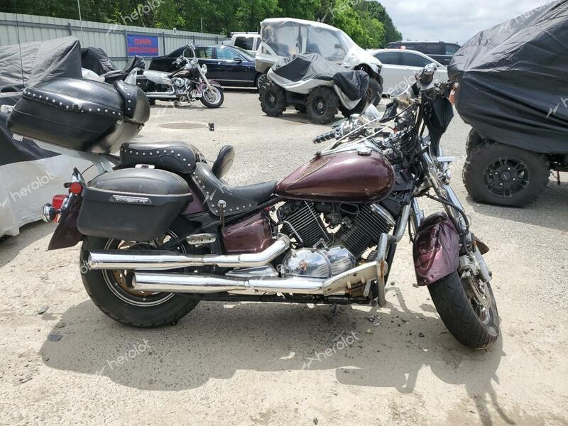 YAMAHA XVS1100 A 2006 burgundy  gas JYAVP11E06A083686 photo #1