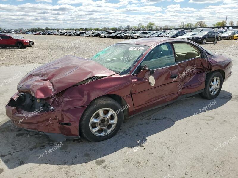 OLDSMOBILE AURORA 1997 burgundy  gas 1G3GR62C9V4116635 photo #1