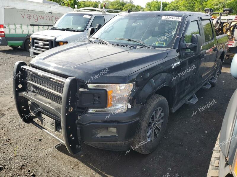 FORD F150 POLIC 2020 black  gas 1FTEW1P43LKE66324 photo #1