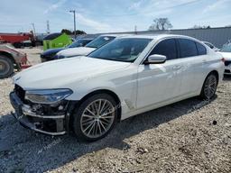 BMW 540 XI 2017 white  gas WBAJE7C35HWA03666 photo #2