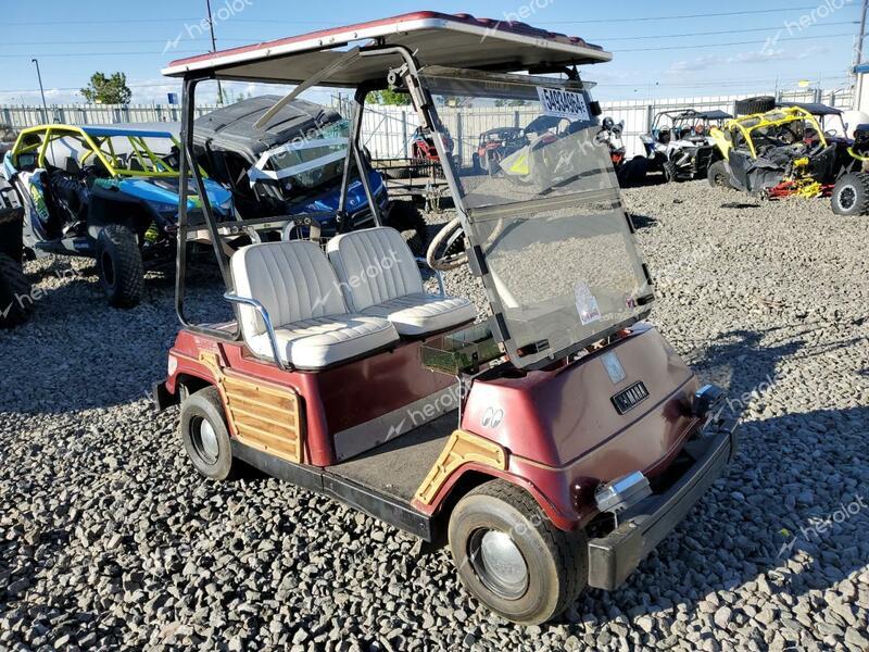 GOLF GOLF CART 1980 red   G0LFCART photo #1