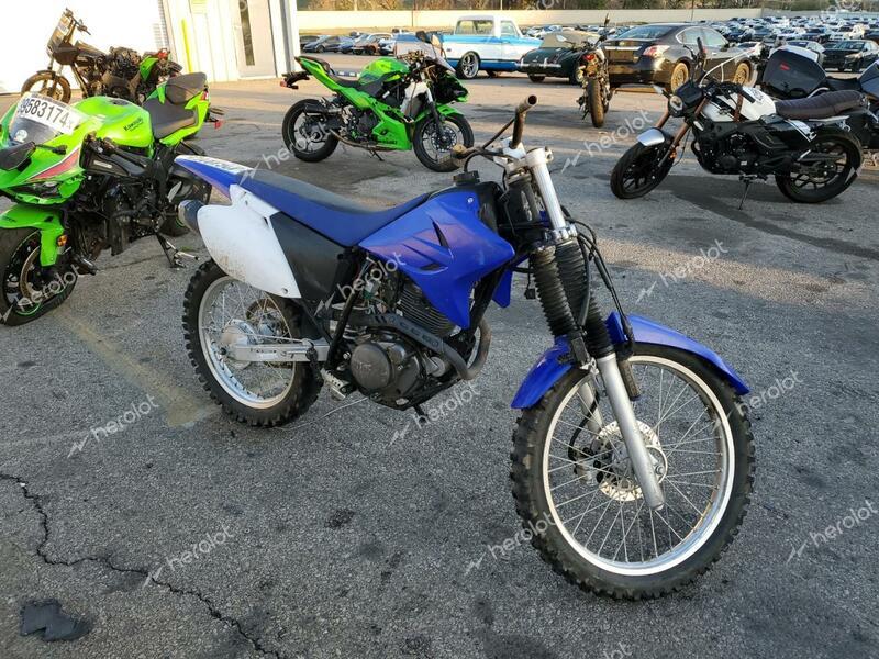 YAMAHA TTR230 2009 blue dirt gas 9C6CG28Y190005678 photo #1