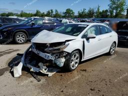 CHEVROLET CRUZE PREM 2016 white  gas 1G1BG5SMXG7245707 photo #2