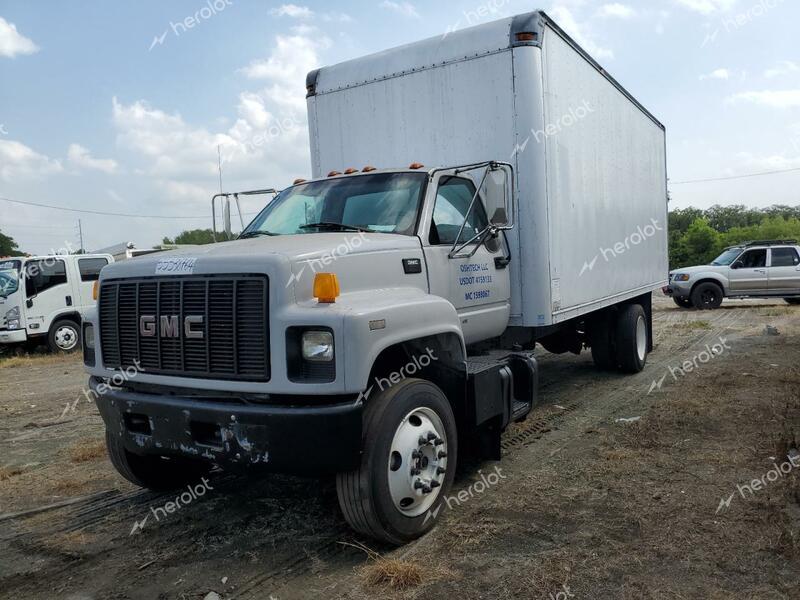 GMC C-SERIES C 2001 white chassis gas 1GDK7H1E01J509686 photo #1