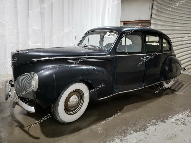 LINCOLN ZEPHYR 1940 black   H92290 photo #1