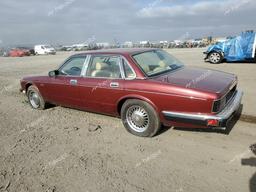 JAGUAR XJ6 VANDEN 1991 burgundy sedan 4d gas SAJKY174XMC630324 photo #3