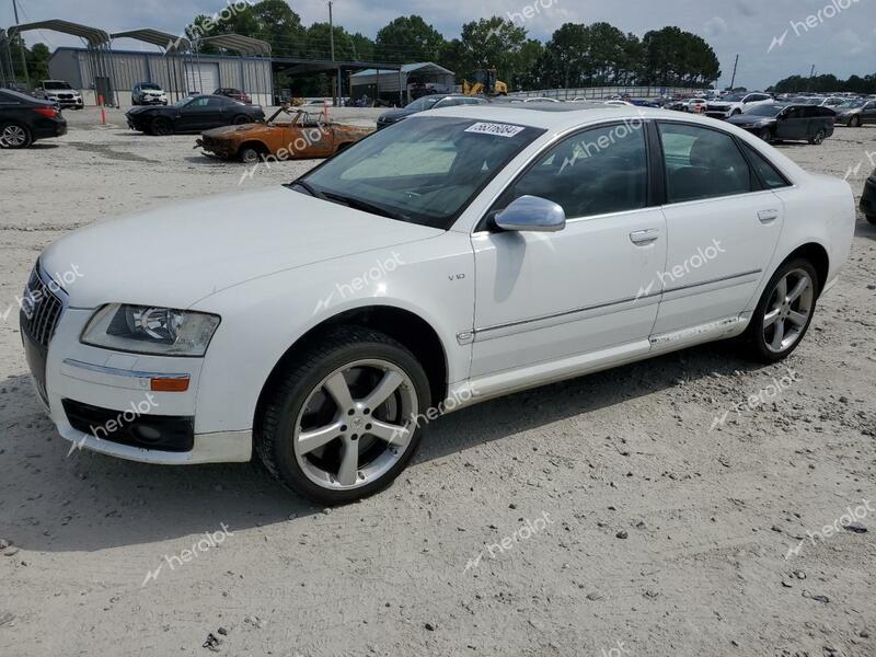 AUDI S8 QUATTRO 2007 white sedan 4d gas WAUPN44E67N015738 photo #1