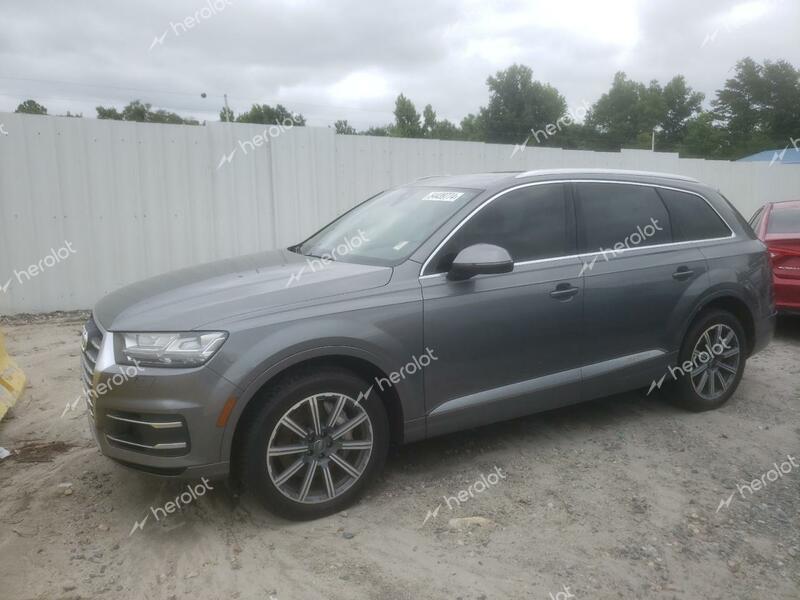 AUDI Q7 PREMIUM 2018 gray  gas WA1LAAF76JD012324 photo #1