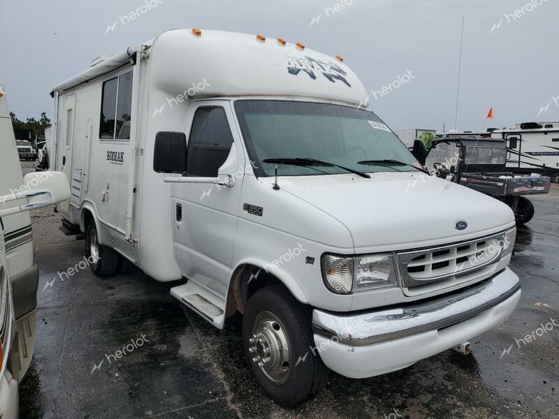 FORD ECONLINE 2001 white  gas 1FDWE35S81HA72229 photo #1