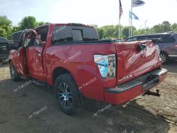 NISSAN TITAN S 2021 red  gas 1N6AA1EC2MN505344 photo #3