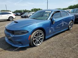 DODGE CHARGER R/ 2020 blue  gas 2C3CDXCT7LH155407 photo #2