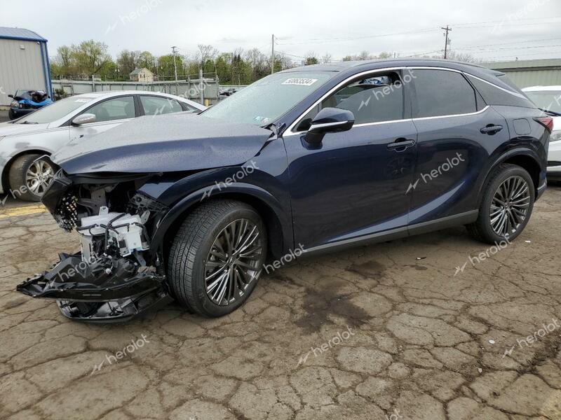 LEXUS RX 450H+ L 2024 blue  hybrid engine JTJCJMGA4R2014563 photo #1