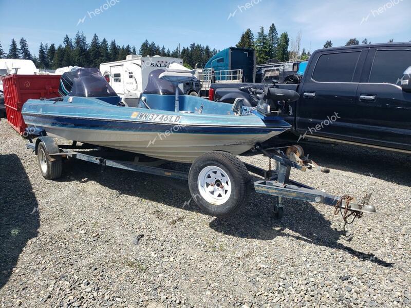 BAYL BOAT W/TRL 1988 blue   BY1B10FMG788 photo #1