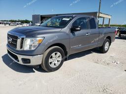 NISSAN TITAN S 2018 gray  gas 1N6AA1CK8JN505189 photo #2