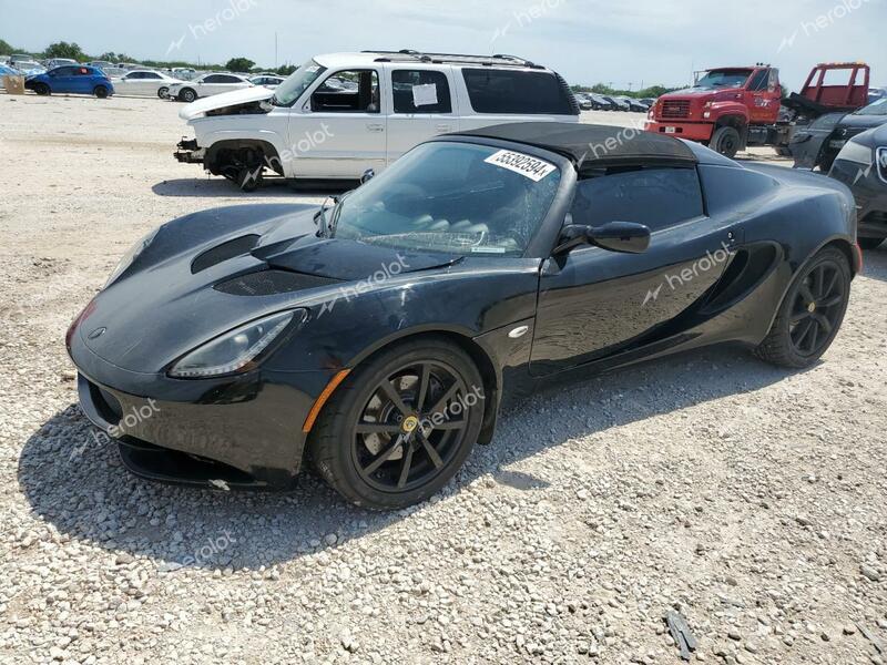 LOTUS ELISE 2011 black  gas SCCLHCPC5BHA11833 photo #1