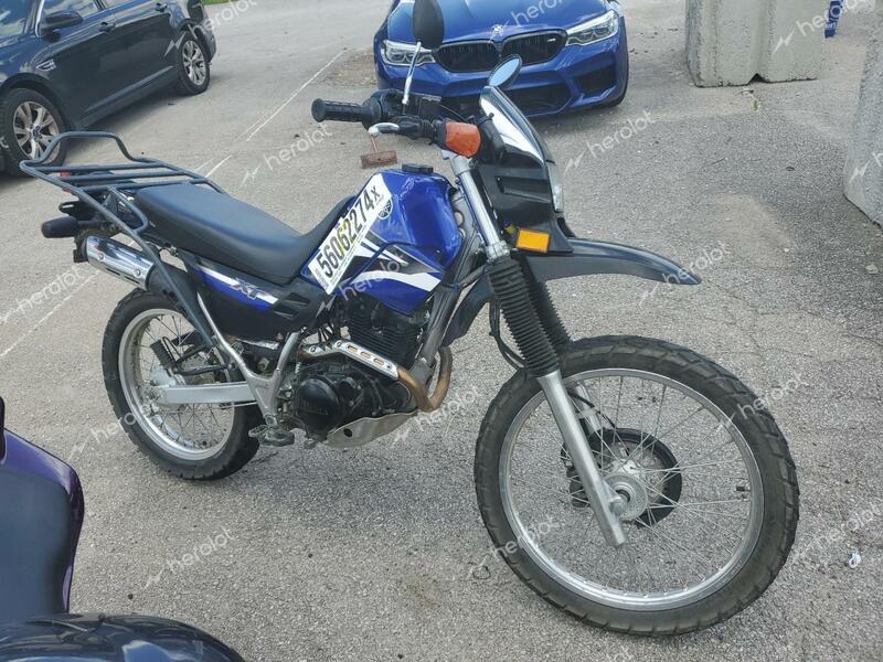 YAMAHA XT225 2006 blue  gas JYA4BEE006A077659 photo #1