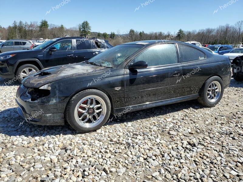 PONTIAC GTO 2005 black coupe gas 6G2VX12U35L378060 photo #1