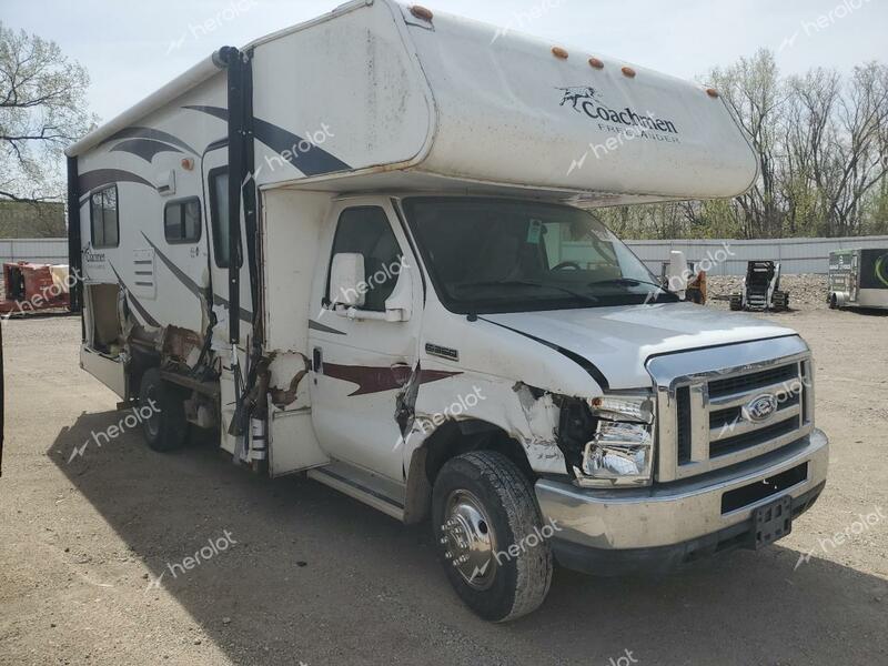 WILDWOOD COACHMEN 2012 white cutaway gas 1FDWE3FS8BDB04863 photo #1