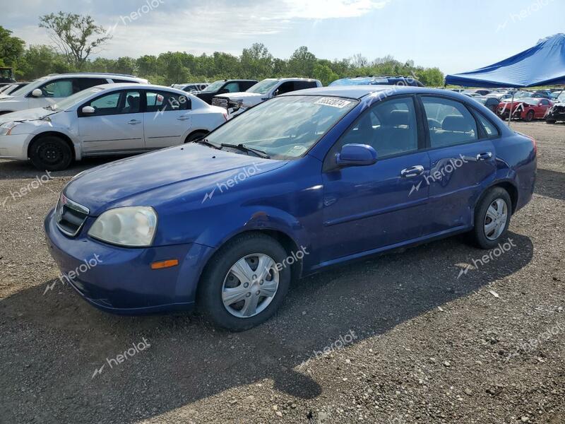 SUZUKI FORENZA BA 2008 blue  gas KL5JD56Z48K909621 photo #1