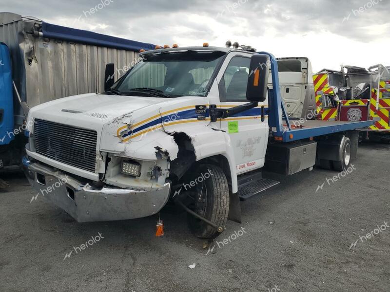 CHEVROLET C5500 C5C0 2004 white chassis diesel 1GBE5C1254F514619 photo #1