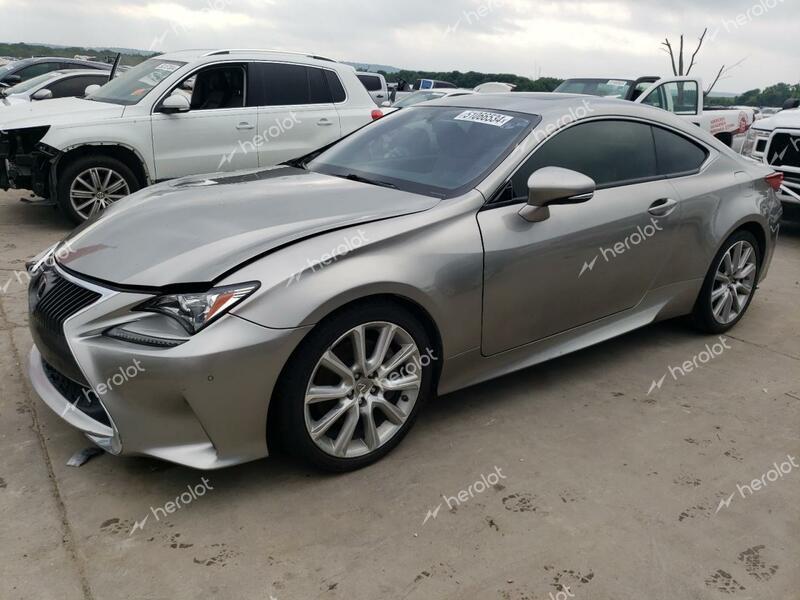 LEXUS RC 200T 2016 gold  gas JTHHA5BC5G5000463 photo #1