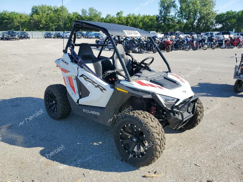 POLARIS RZR 200 EF 2022 white  gas L6KHCB182NS002151 photo #1